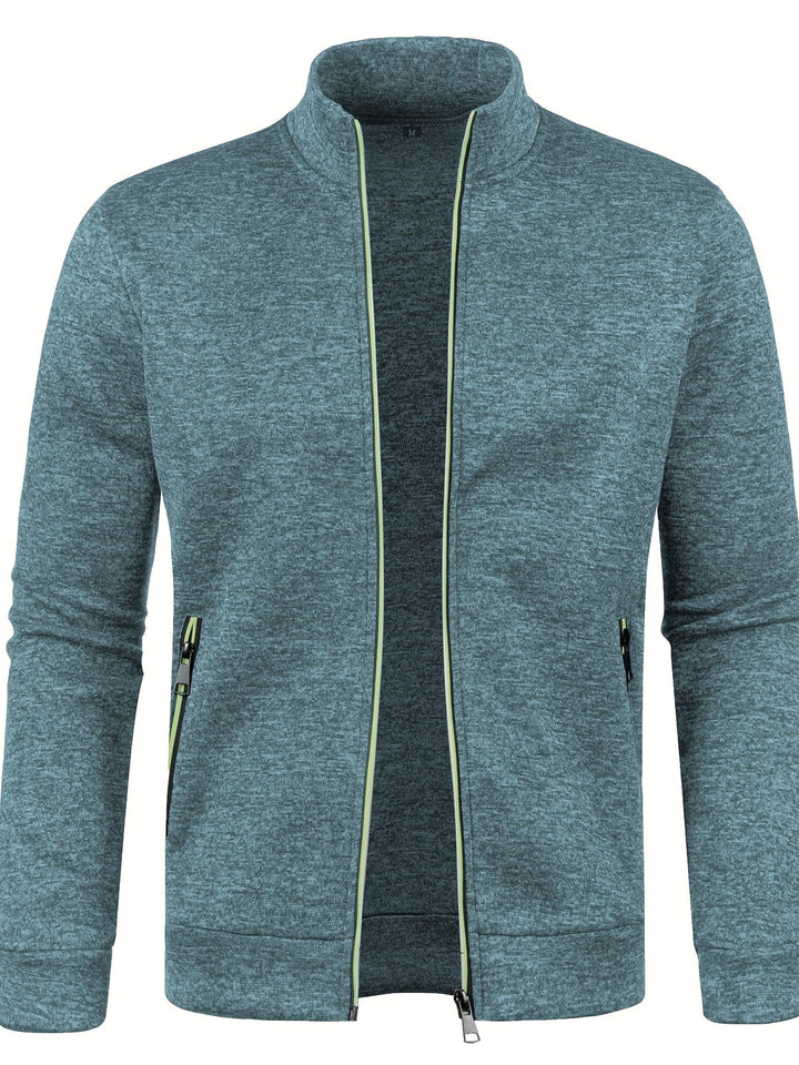 Gilet da uomo | Zip | Elegante e Casual | Media Elasticità