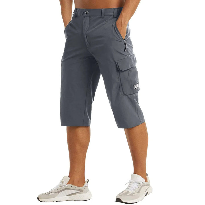 Pantaloni Cargo Uomo | Cotone-Poliestere | Stile Funzionale & Versatile | Casual Outdoor