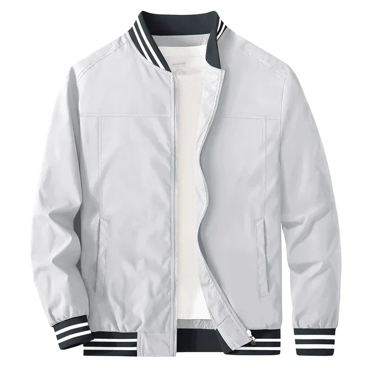 Giacca bomber da uomo | Giacca estiva slim fit | Look casual e alla moda | Poliestere leggero