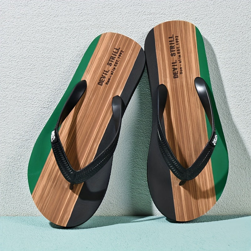 Ciabatte da Uomo | Antiscivolo & Inodore | Tomaia in EVA con Suola in Gomma | Slip-On Casual