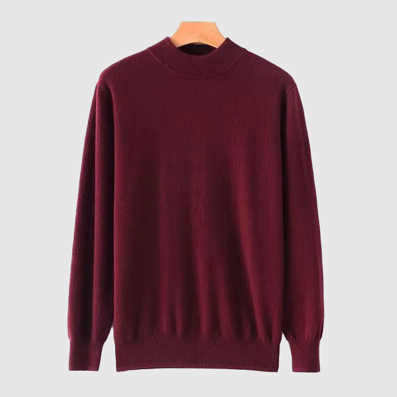 Maglione Uomo | Collo Basso | Maglia Morbida & Elegante
