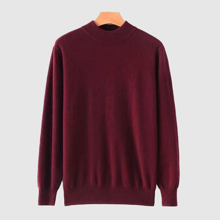 Maglione Uomo | Collo Basso | Maglia Morbida & Elegante