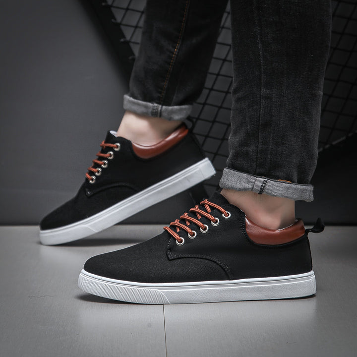 Sneakers in Tela da Uomo | Traspiranti & Leggere | Casual & Comode | Chiusura con Lacci
