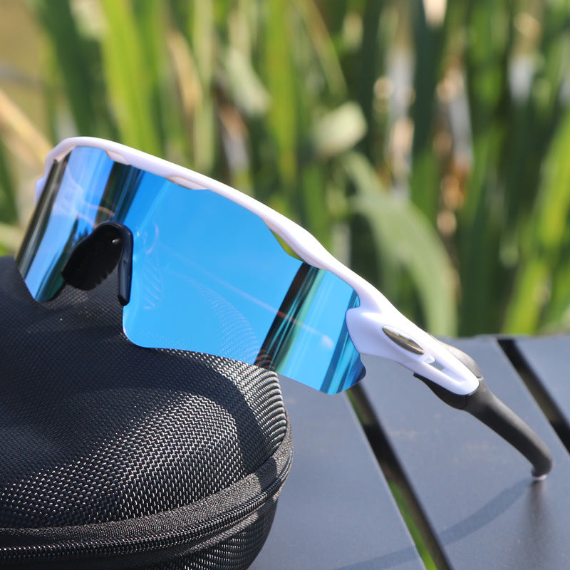 Occhiali da sole HD polarizzati per uomo | Montatura leggera | Protezione UV al 100% | Grip resistente al sudore