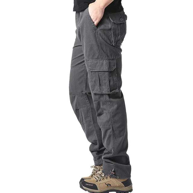 Pantaloni Cargo Uomo | Comodi & Casual | Ideali per Lavoro e Outdoor