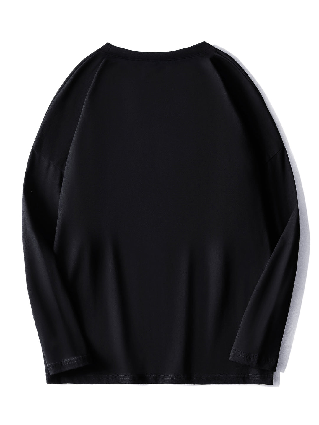 T-shirt Uomo | Maniche Lunghe & Collo Rotondo | Stretch & Comfort | Look Lente