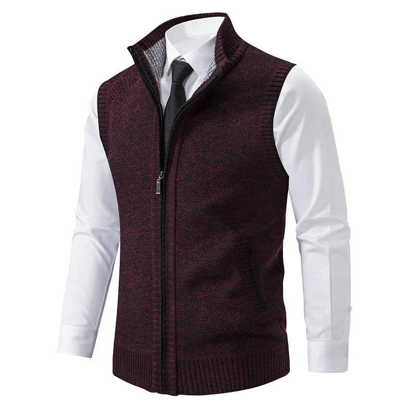 Maglioni Uomo | Classico Maglione con Rzip | Morbido e Caldo