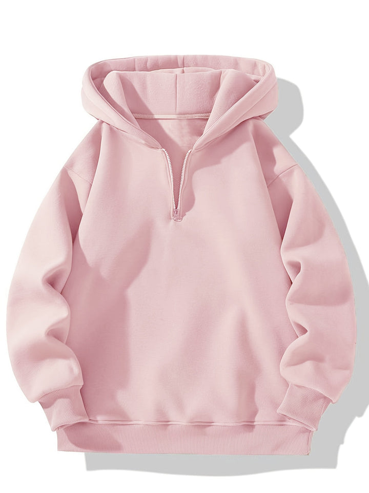 Hoodie da Uomo | Confortevole e Moderno | Design Morbido con Zip | Tessuto in Poliestere Caldo