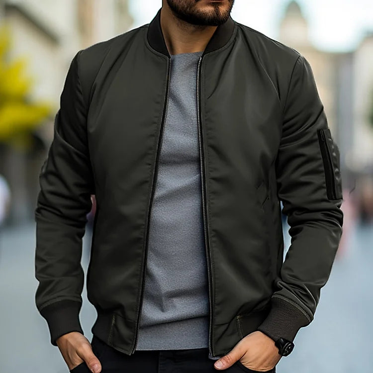 Giacca Invernale Uomo | Giacca Bomber Leggera con Tasche