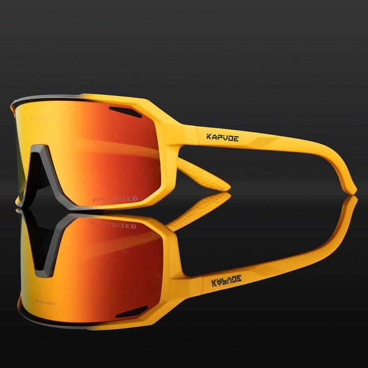 Occhiali da sole da uomo | Ultra leggeri & Polarizzati | Protezione UV400 | Design sportivo dinamico