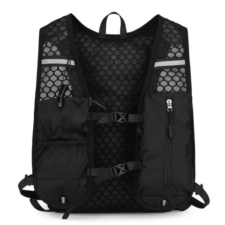 Zaino da Uomo | Leggero & Pieghevole | Per Bicicletta, Escursionismo & Sport all'Aperto | Nero