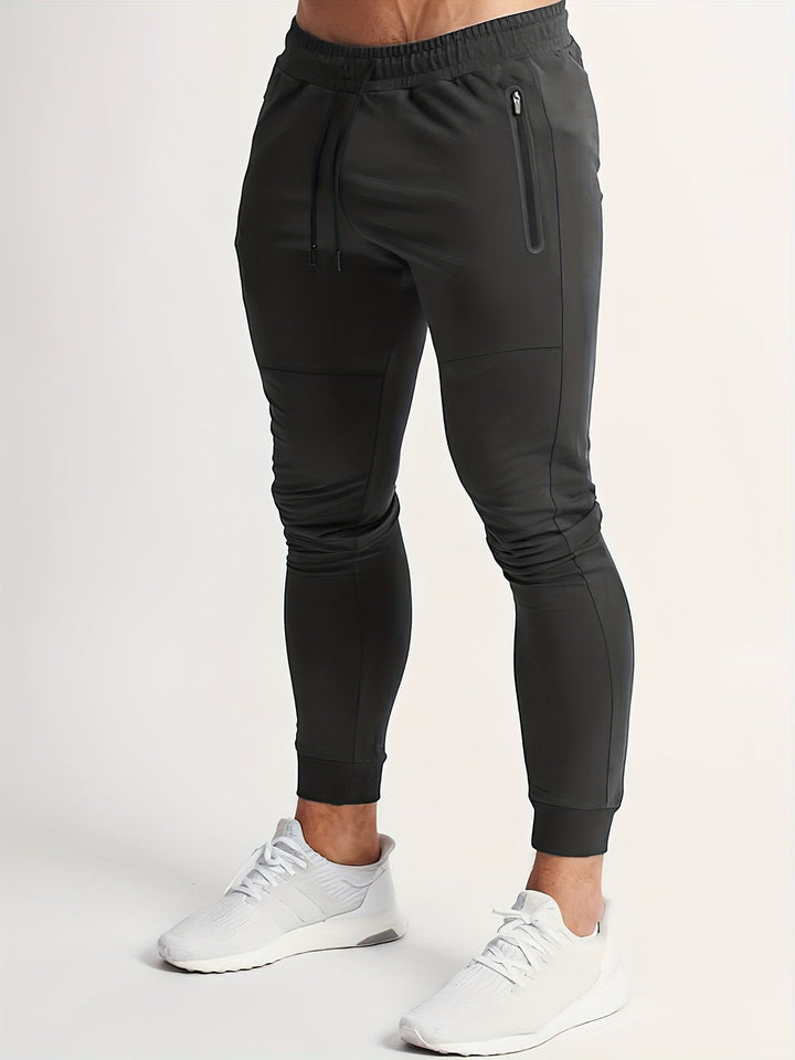 Pantaloni Sportivi da Uomo | Asciugatura Rapida & Leggeri | Corda di Regolazione | Vestibilità Slim