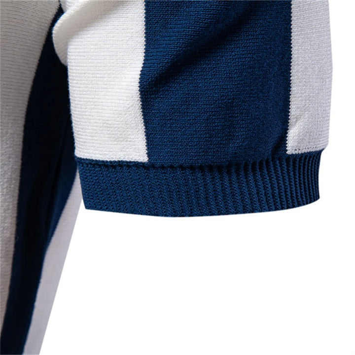 Polo da Uomo | Modello Classico | Design Striato Unico | Casual & Elegante