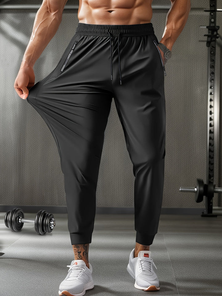 Pantaloni da Jogging Uomo | Vestibilità Normale | Traspiranti & Elasticizzati | Tasche Pratiche
