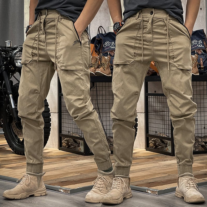 Pantaloni Cargo Uomo | Elasticizzati & Funzionali | Comfort per Ogni Giorno | Outdoor & Casual