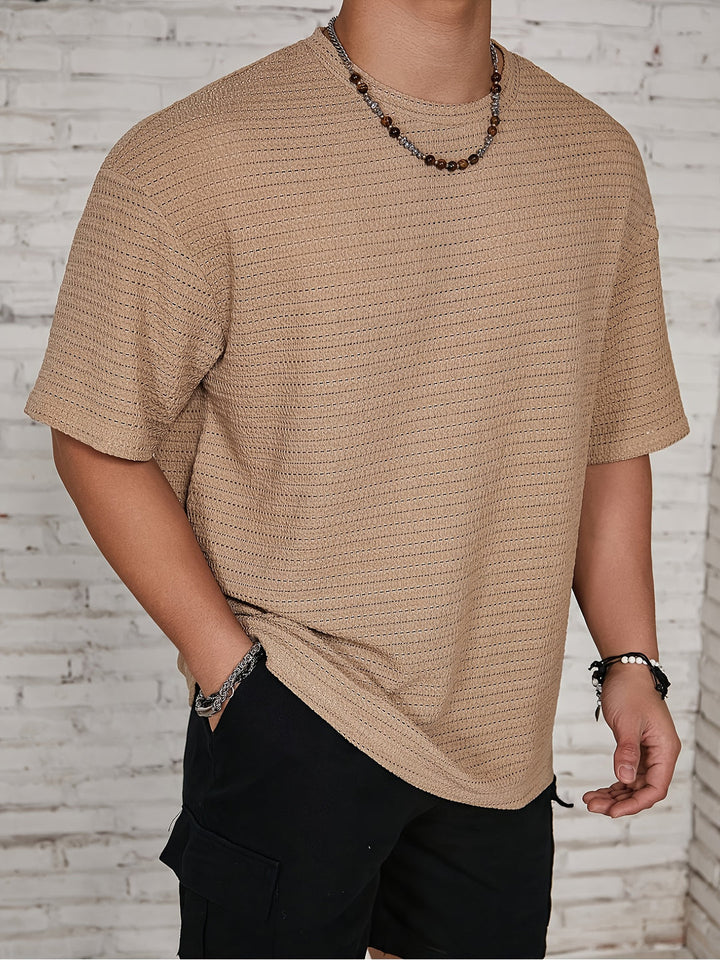 Camicia da Uomo | Leggera & Traspirante | Maniche Corte | Poliestere Premium
