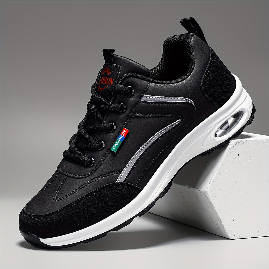 Sneaker da Uomo | In Pelle | Suola Antiscivolo | Chiusura con Lacci