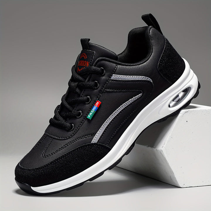 Sneaker da Uomo | In Pelle | Suola Antiscivolo | Chiusura con Lacci
