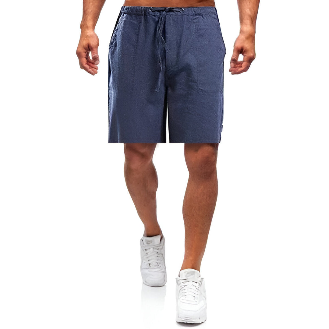 Shorts da Uomo | Stile Estivo Casual | Traspirante & Confortevole | Lino Cotone